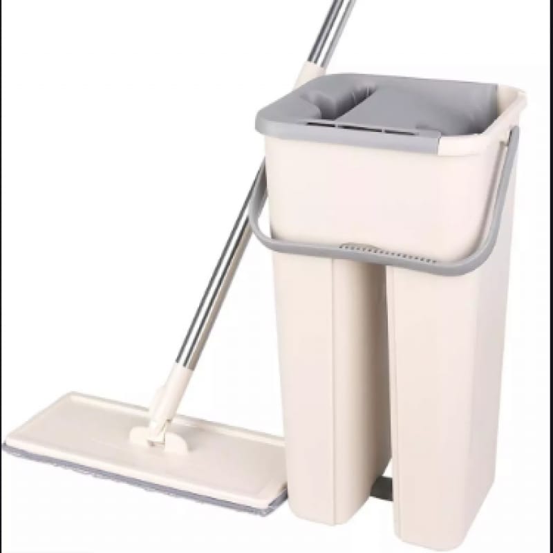 Mop Floor Squeeze Mop with Bucket Hardwood &amp; Wood Floor Rotary