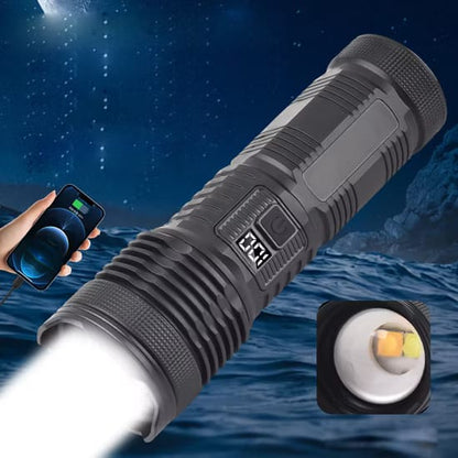 Most Powerful P50 FlashLight Flash light 5 Modes Usb Zoom Led Torch