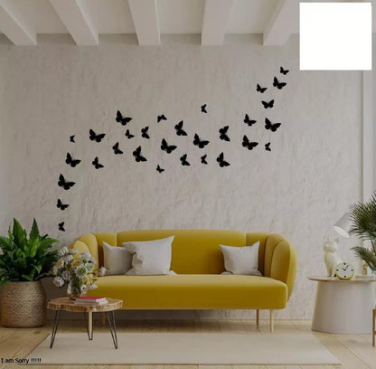 (pack of 30) 3D Wooden Butterfly Wooden Wall Decoration Items