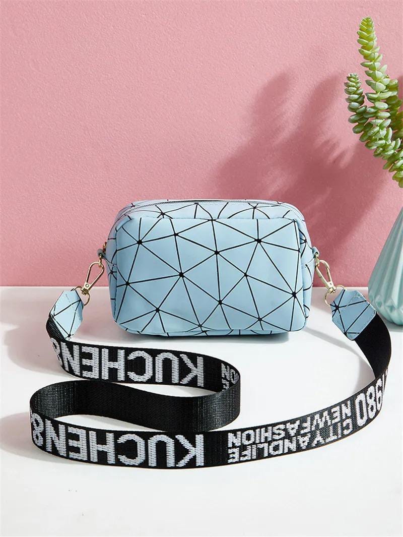 ( 1 Piece ) Girl's Crossbody Bag - Multipurpose, Mini, Convertible PU