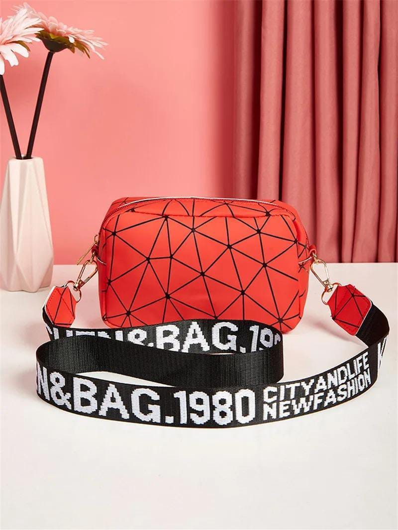 ( 1 Piece ) Girl's Crossbody Bag - Multipurpose, Mini, Convertible PU