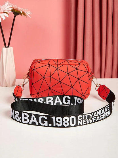 ( 1 Piece ) Girl's Crossbody Bag - Multipurpose, Mini, Convertible PU