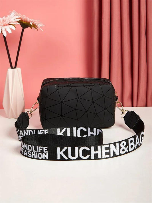 ( 1 Piece ) Girl's Crossbody Bag - Multipurpose, Mini, Convertible PU