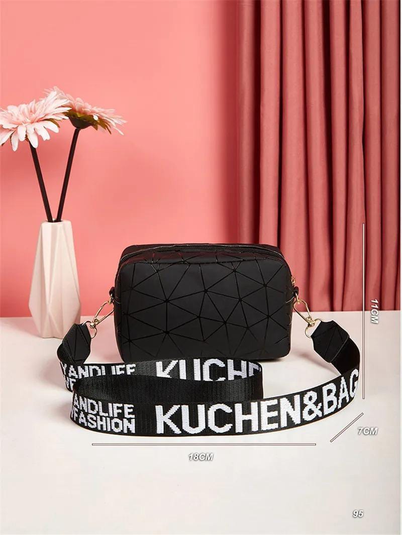 ( 1 Piece ) Girl's Crossbody Bag - Multipurpose, Mini, Convertible PU