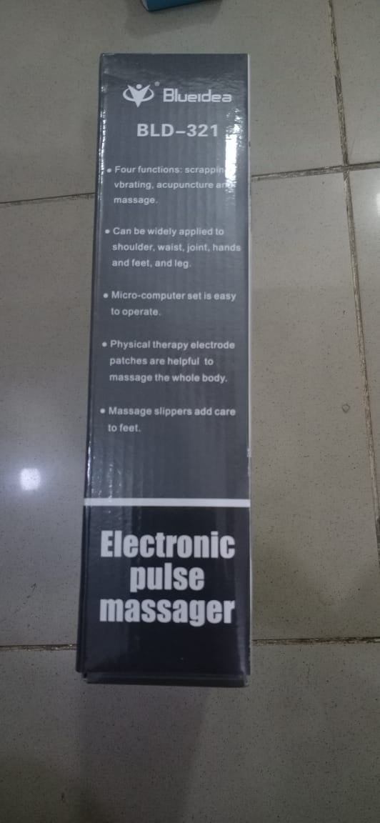 Electronic Pulse Massager Therapy Machine Full Body Pain Relief Device with