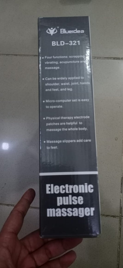 Electronic Pulse Massager Therapy Machine Full Body Pain Relief Device with