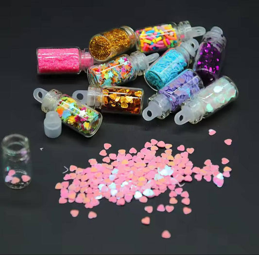 DIY Starry Nail Art Kit, Nail Decals, Glitter Jar Art kit Features