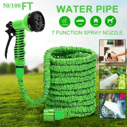 Magic Hose Pipe 50 Ft / 100ft (Random Color)