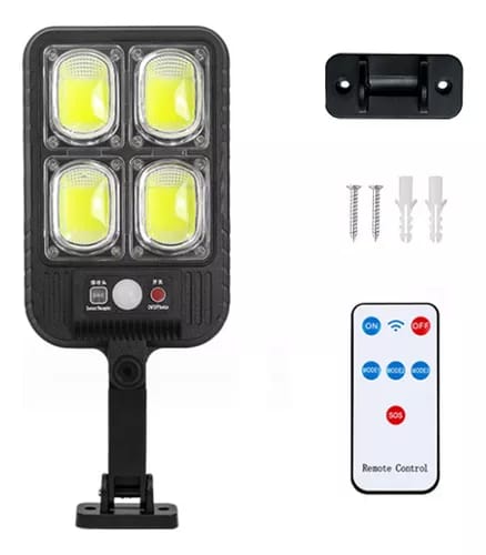 200w Solar Reflector Mini 100 Cob Street Post Wall Sensor | Motion