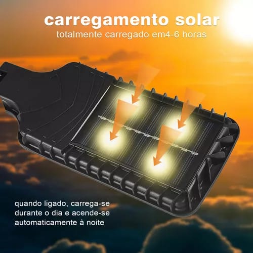 200w Solar Reflector Mini 100 Cob Street Post Wall Sensor | Motion