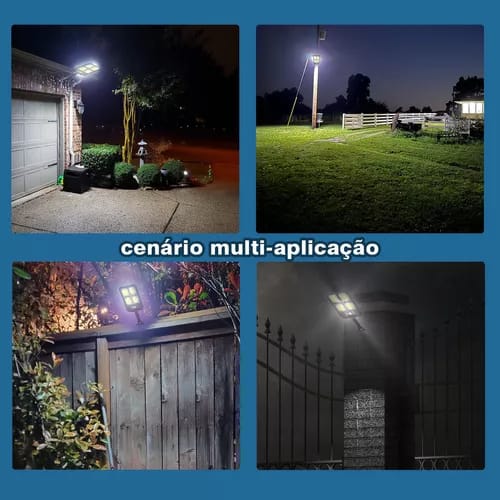 200w Solar Reflector Mini 100 Cob Street Post Wall Sensor | Motion