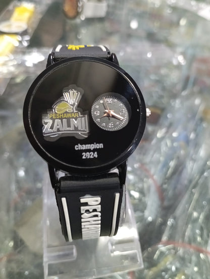 Peshawar Zalmi Logo Watch Psl Wrist Watches For Unisex Men’s formal Watch