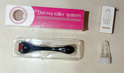 Derma Roller 540 Titanium Needle (0.5mm) &amp; Combo Pack Scalp Root Hair