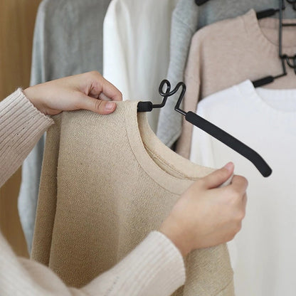 5 in 1 Hangers Space Saving, Heavy Duty Non-Slip Hangers with Padded