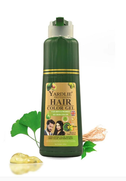 Yardlie Hair Color Gel Ammonia-Free Hair Color Gel Nourishing &amp; Strengthening Hair