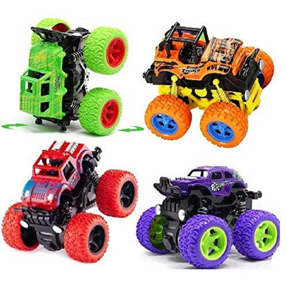 Monster Truck Toys Friction Push &amp; Go High Speed Friction Vehicles for