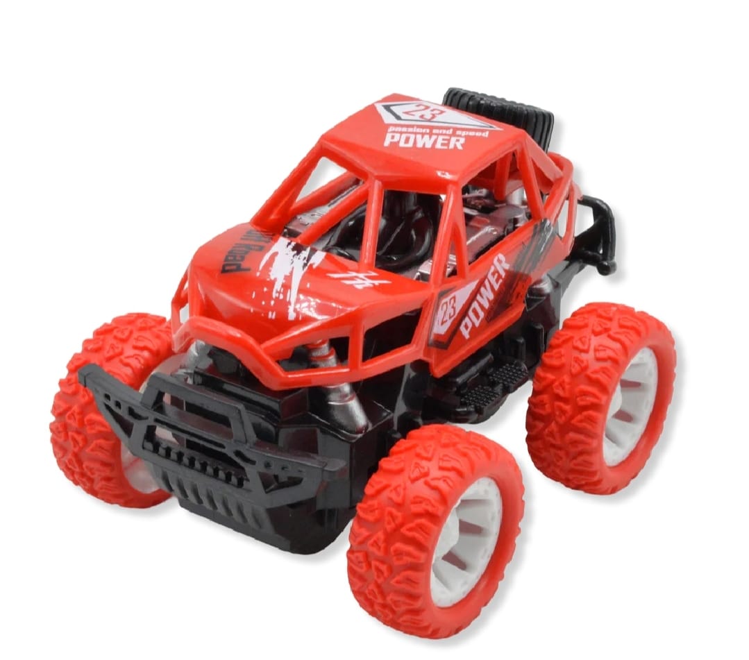 Monster Truck Toys Friction Push &amp; Go High Speed Friction Vehicles for