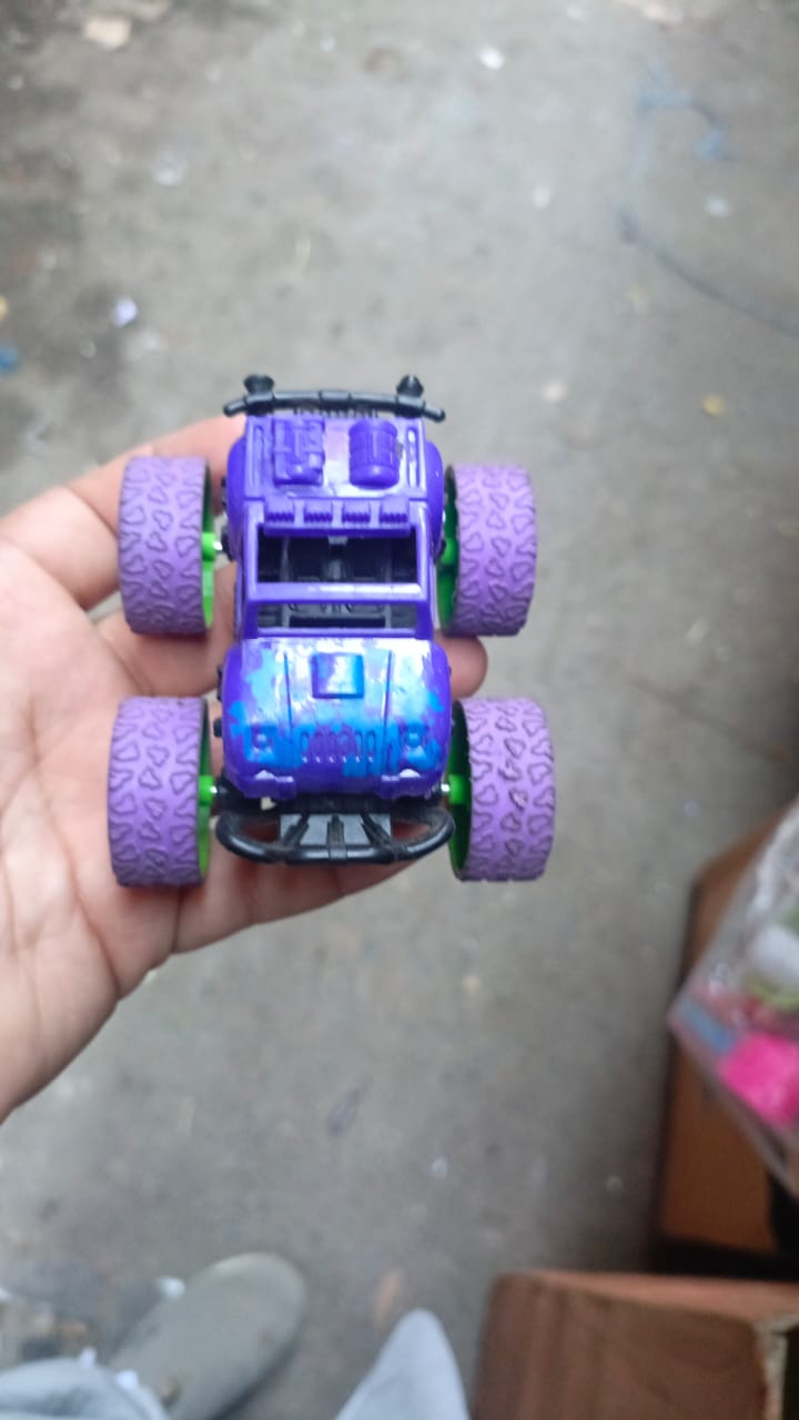 Monster Truck Toys Friction Push &amp; Go High Speed Friction Vehicles for