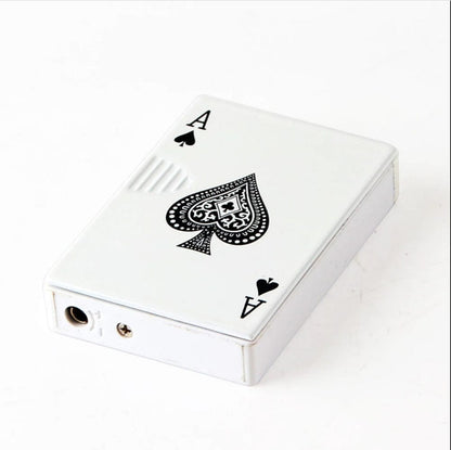 Refillable Fancy Poker Lighter Creative Poker Cool Lighters Refillable Best Gift For