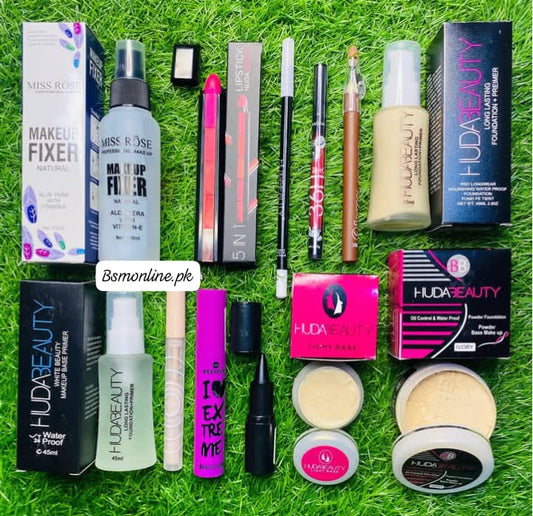 12 in 1 Makeup Deal Make-up Fixer +5 in 1 Lipstick +