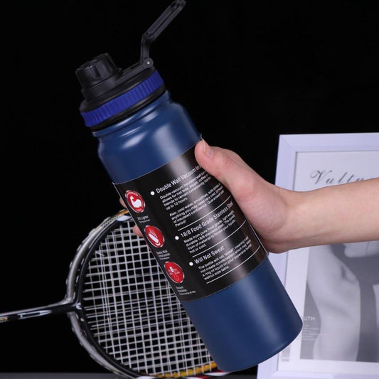 Vacuum Insulated Double Wall Stainless Steel Water Bottle/Sports Kettle Hot &amp; Cold,