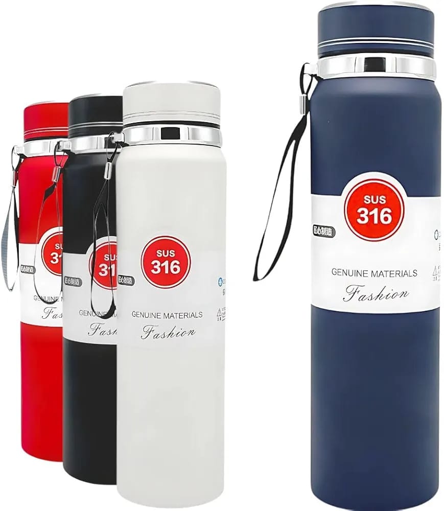 Vacuum Flask Thermos Bottle Stainless Steel Double Wall Tumbler Sports Coffee Mug