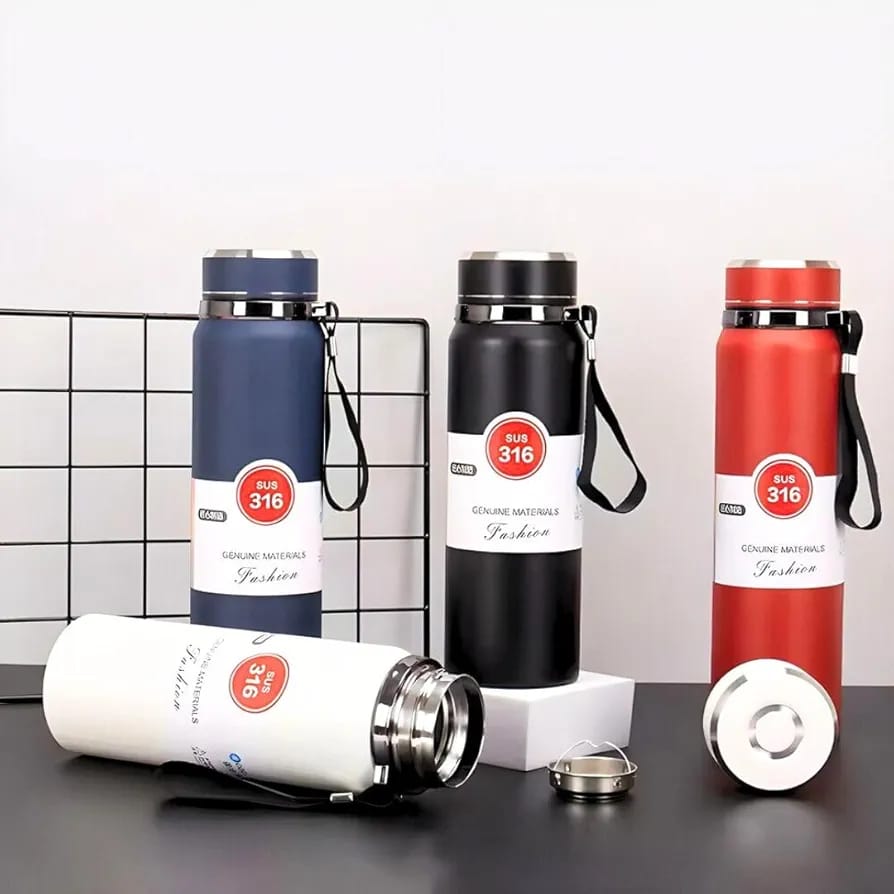 Vacuum Flask Thermos Bottle Stainless Steel Double Wall Tumbler Sports Coffee Mug