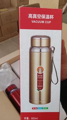 Stainless Steel Water Bottle with Digital Temperature Vacuum Insulated Water Bottle, Large