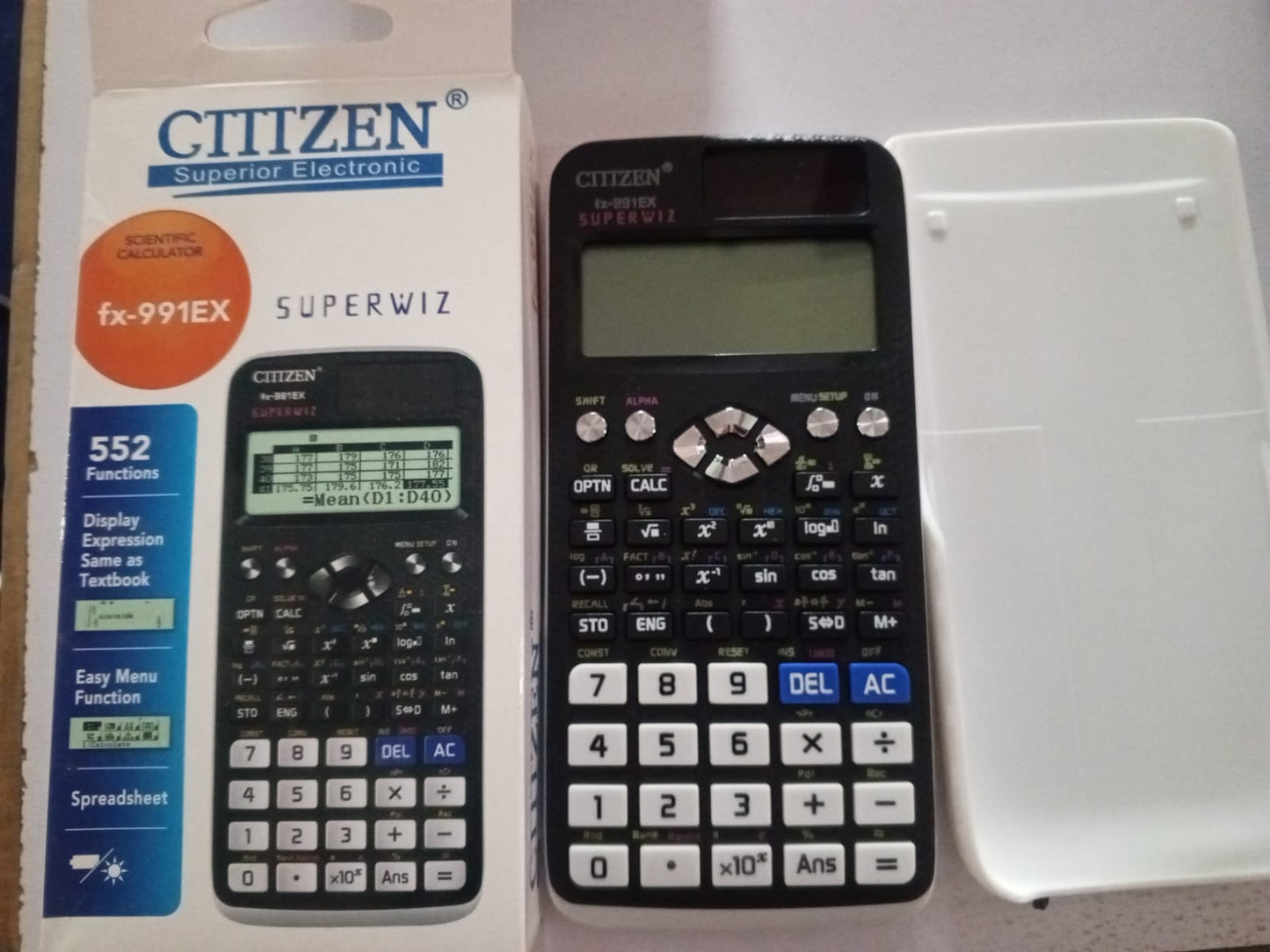 FX-991EX Scientific calculator Classic with 552 Function multifunctional function calculator