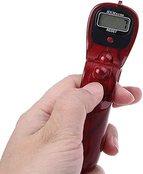 Finger Counter-Islamic Tasbih Bead Digital Finger Rotating Prayer Beads with Digital Counter