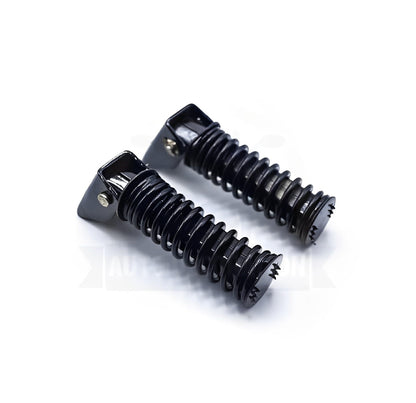 (2 pcs ) Fancy Spring Footrest Universal Lightweight and compact for CD