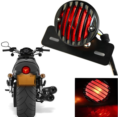Pack of 3 Cafe racer kit Item's Headlight &amp; backlight, 4 pieces