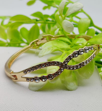 Adjustable Imported Infinity Charm Bracelet - Elegant Crystal Embellishments | Best Quality