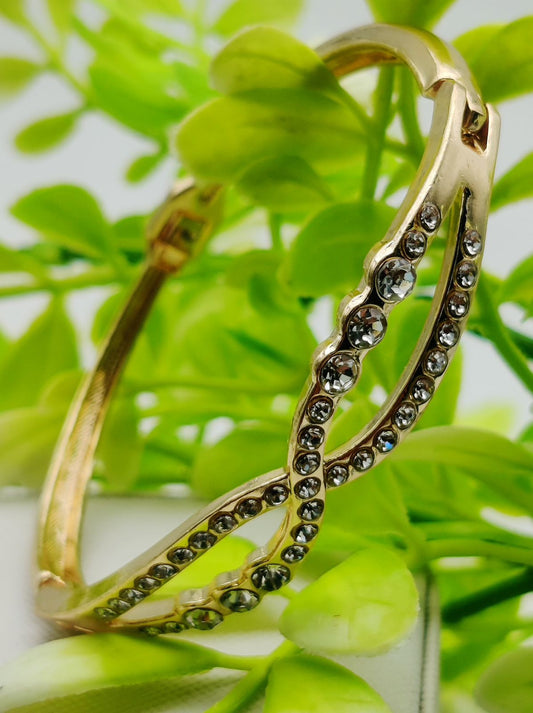 Adjustable Imported Infinity Charm Bracelet - Elegant Crystal Embellishments | Best Quality