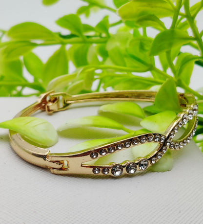 Adjustable Imported Infinity Charm Bracelet - Elegant Crystal Embellishments | Best Quality