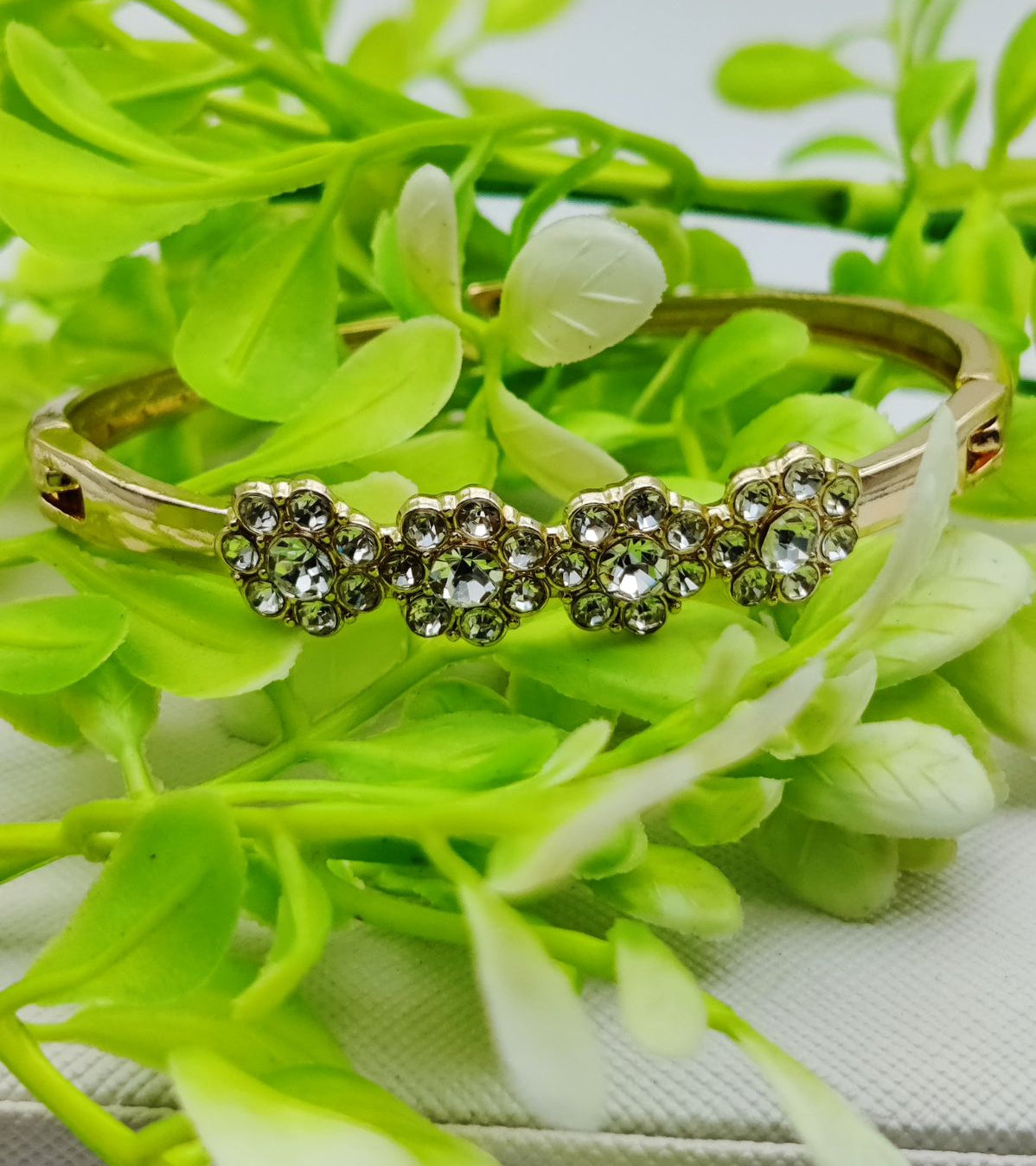 Sparkling Floral Adjustable Bracelet | Best Quality Artificial Bracelet For Girls &amp;