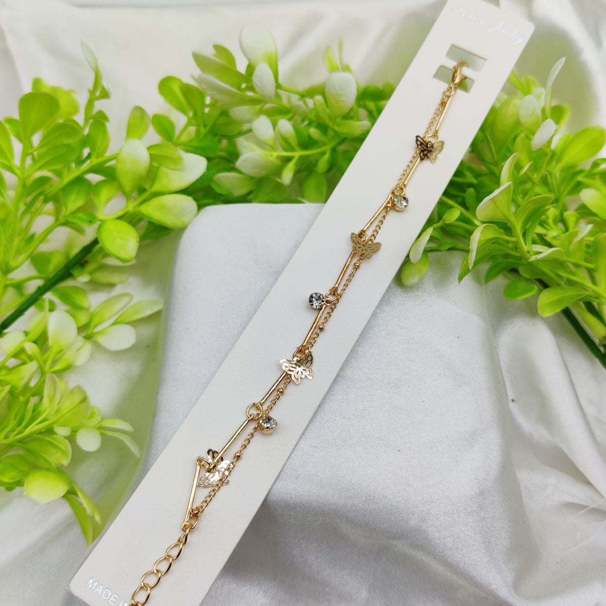 Imported Elegant Adjustable Charm Bracelet - Imported Elegance | Best Quality Artificial