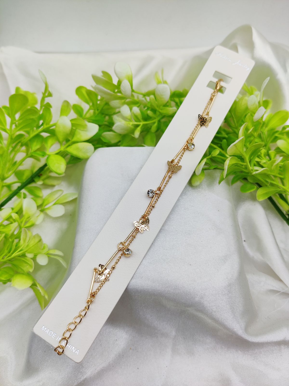 Imported Elegant Adjustable Charm Bracelet - Imported Elegance | Best Quality Artificial