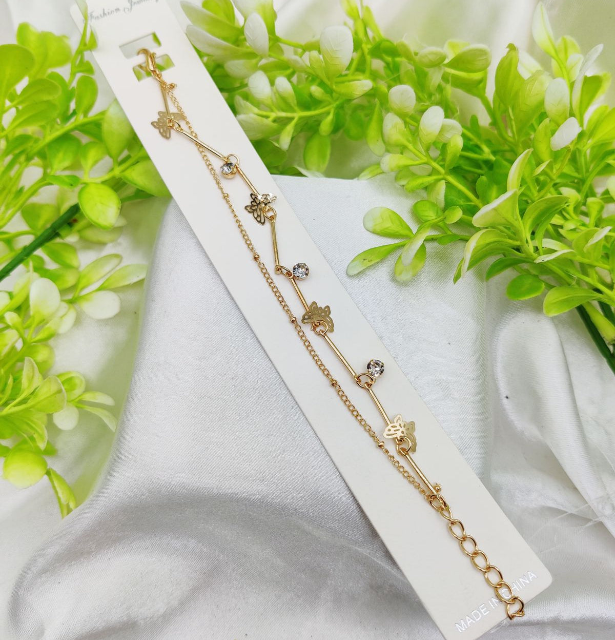 Imported Elegant Adjustable Charm Bracelet - Imported Elegance | Best Quality Artificial