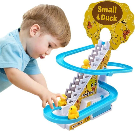 Smart Duck Ladder Climbing race set | Duck Climb Stairs Toy Race