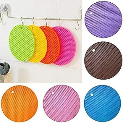 Multifunction Original Heat Resistant Silicone Mat Nonslip Pads Pot Holder Table Place