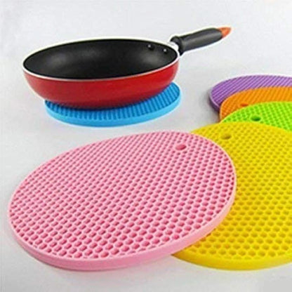 Multifunction Original Heat Resistant Silicone Mat Nonslip Pads Pot Holder Table Place