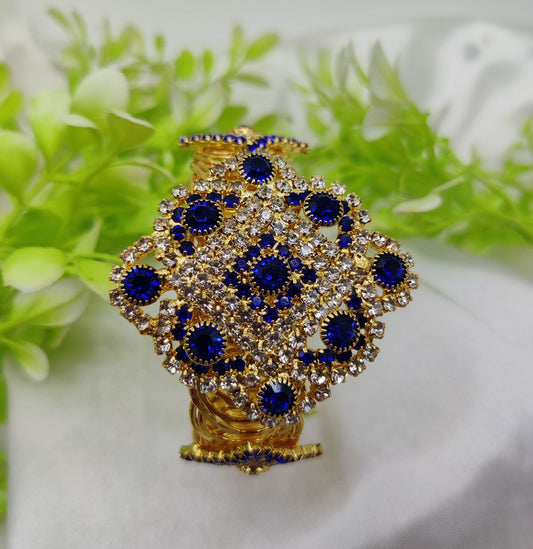 Imported Elegant Crystal Studded Bracelet | Regal Crystal Bracelet | Adjustable Bracelet
