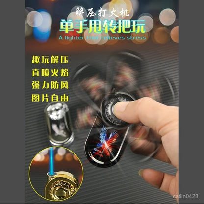 1 Piece Refillable Fancy Spinner Light Lighter | Best Quality Light Lighter