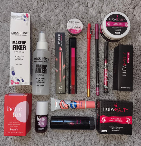 10 in 1 Makeup Deal Make-up +Makeup Fixer +5 in 1