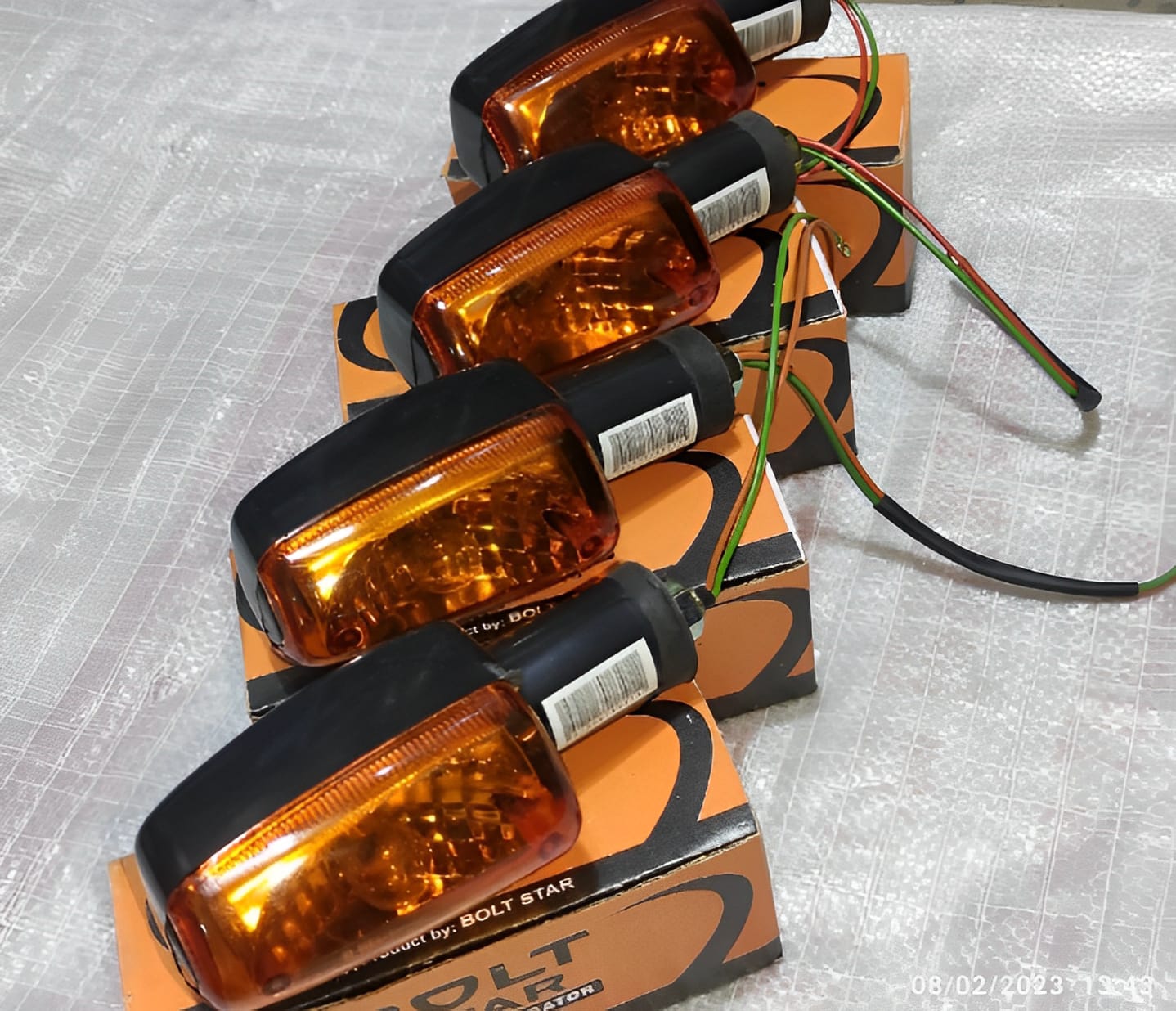 Pack of 4 Original 70cc Bike Indicator Set | Compatible with 2013