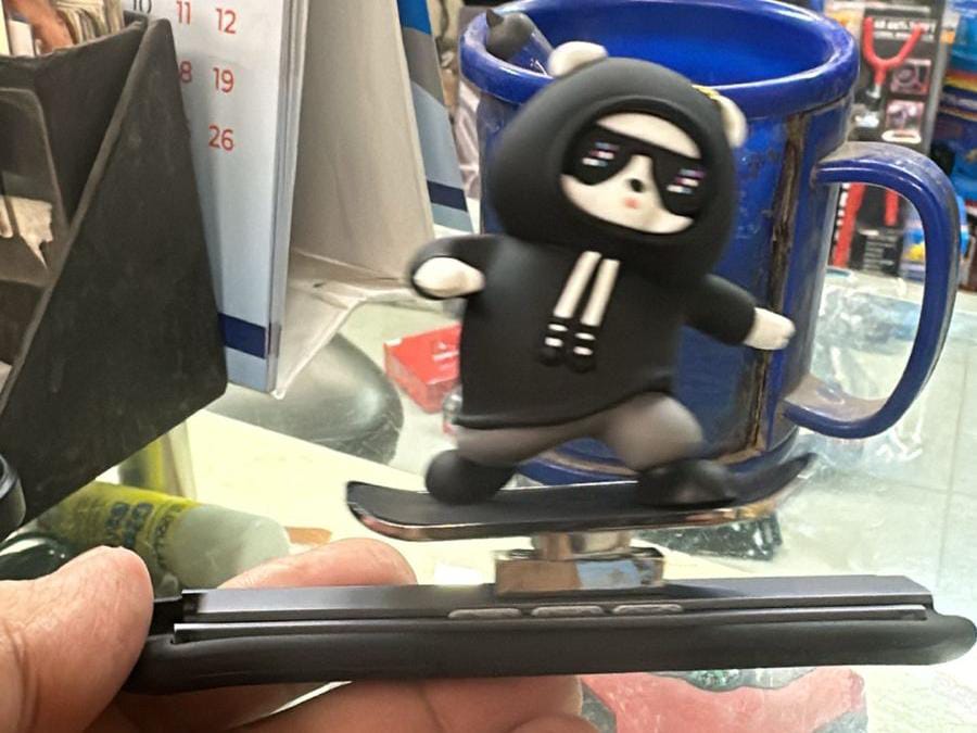 Funny Skateboard Bear Car Dashboard Decoration | Best Quality Decoration Piece For