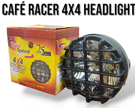 Cafe racer headlight for 70cc and 125cc bikes Simple to set up