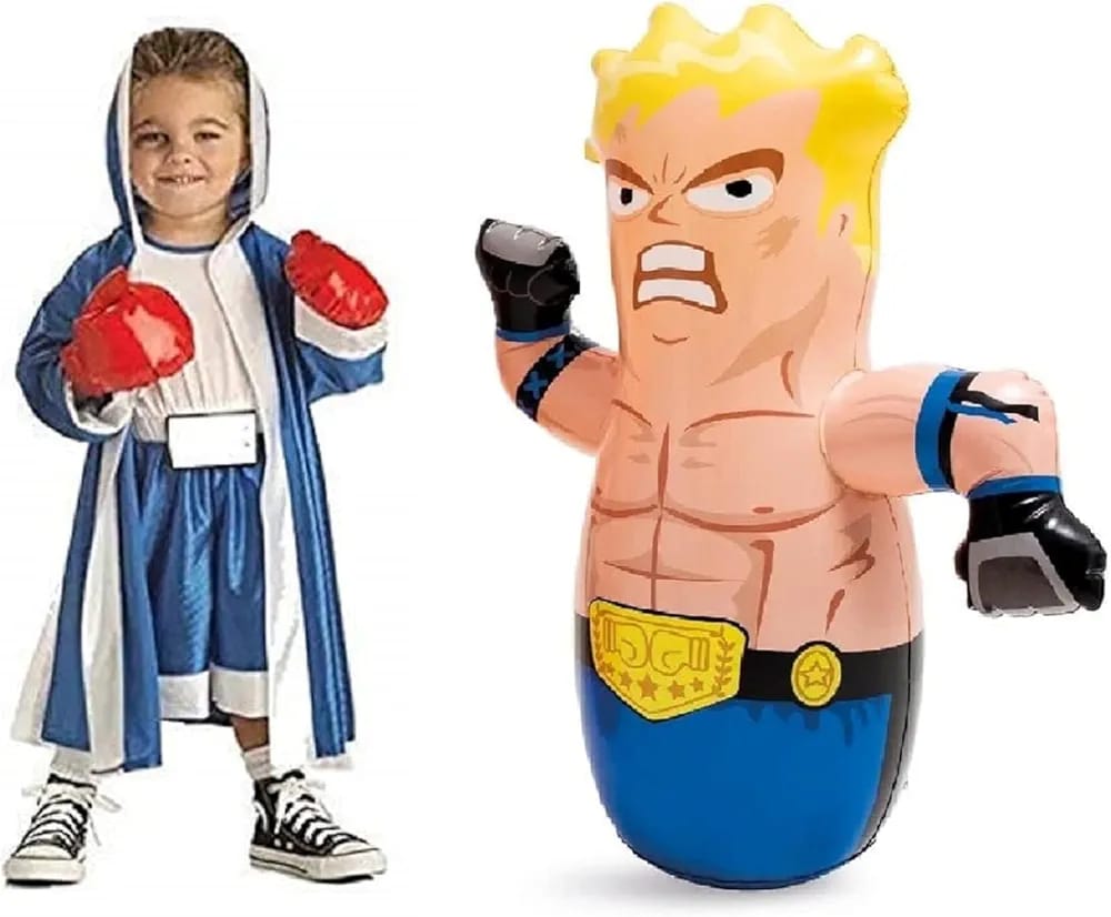 Intex Animal Punching Bag Toy For Kids 3D Bop Bag Boxers Punching