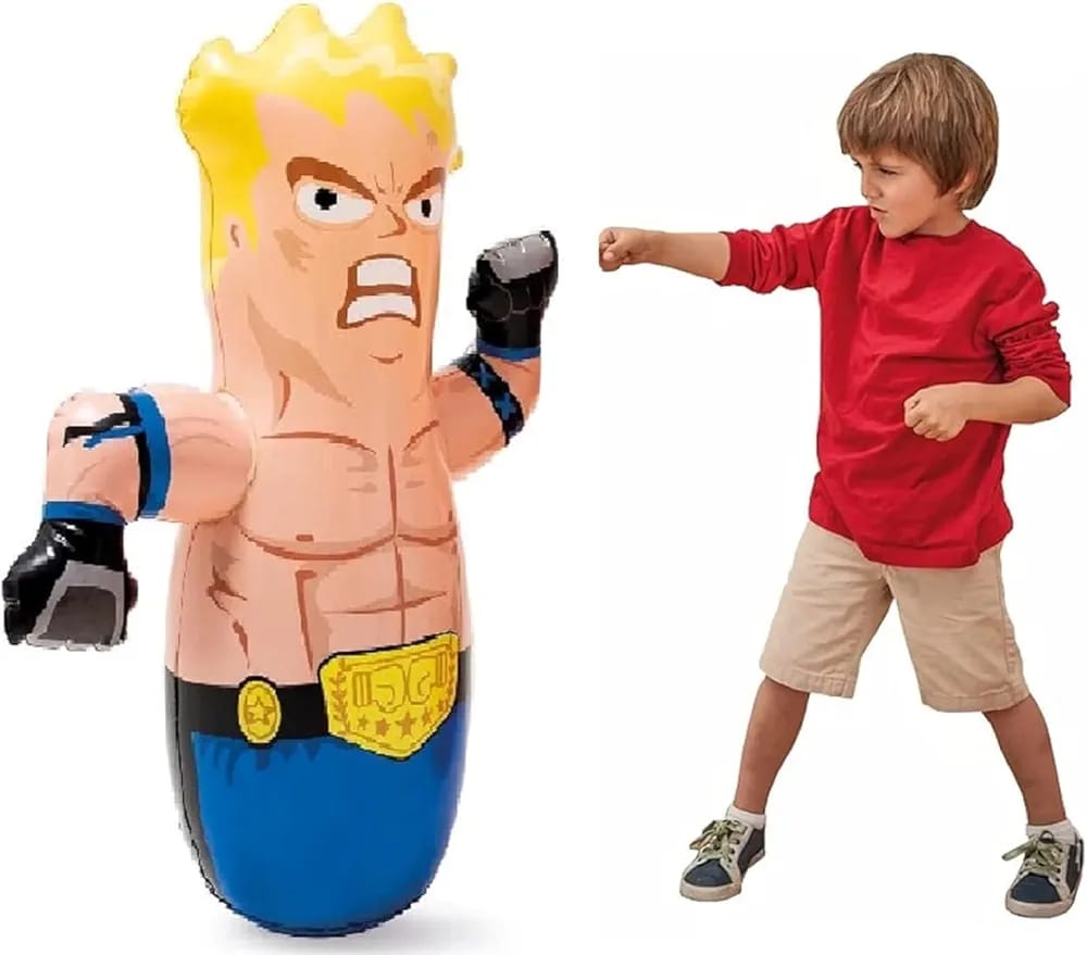 Intex Animal Punching Bag Toy For Kids 3D Bop Bag Boxers Punching